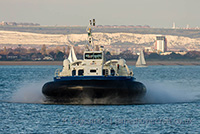 AP1-88 Operations from Ryde, Isle of Wight - GH-2132 Island Express arriving at Ryde